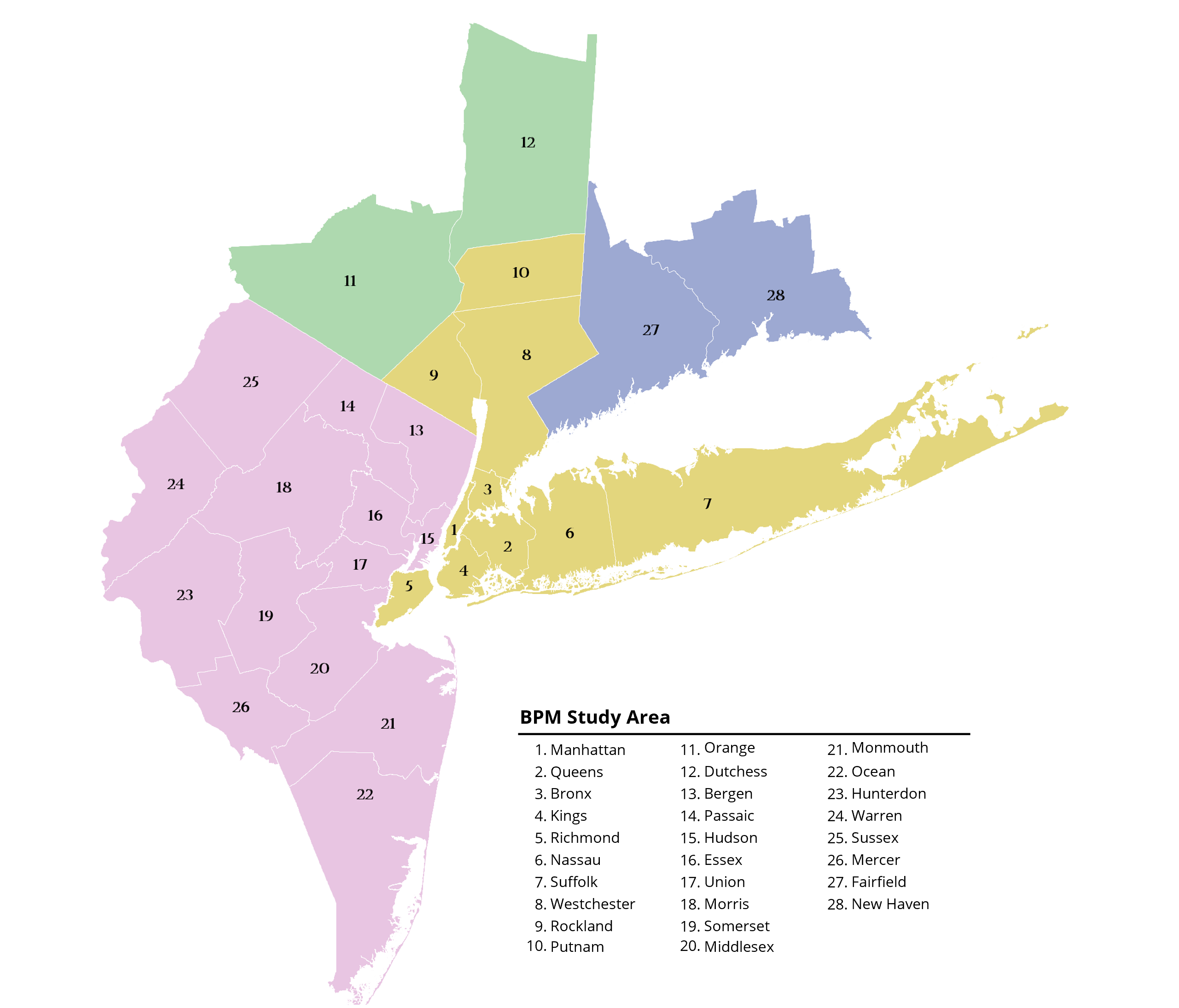 County numbering- updated County numbering- updated